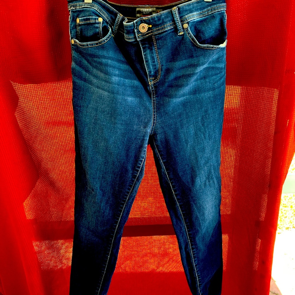 Torrid Size 14R Luxe Jeans